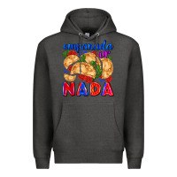 Charcoal Heather empanada or nada Premium Hoodie - AdoDesignShop