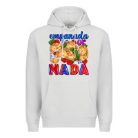 Dove Grey empanada or nada Premium Hoodie - AdoDesignShop