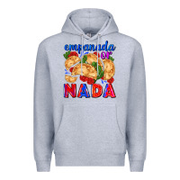 Heather Grey empanada or nada Premium Hoodie - AdoDesignShop