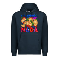 Navy empanada or nada Premium Hoodie - AdoDesignShop