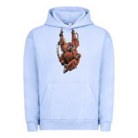 Pigment Grape Ice Orangutan And Baby Urban Hoodie - LillyAllenDesigns