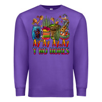 Purple ay ay ay ay canta y no llores coffee cups Premium Sweatshirt - CTS Tumbler Store