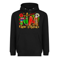 Black new mexico Heavyweight Hoodie - Zillion Design Studio