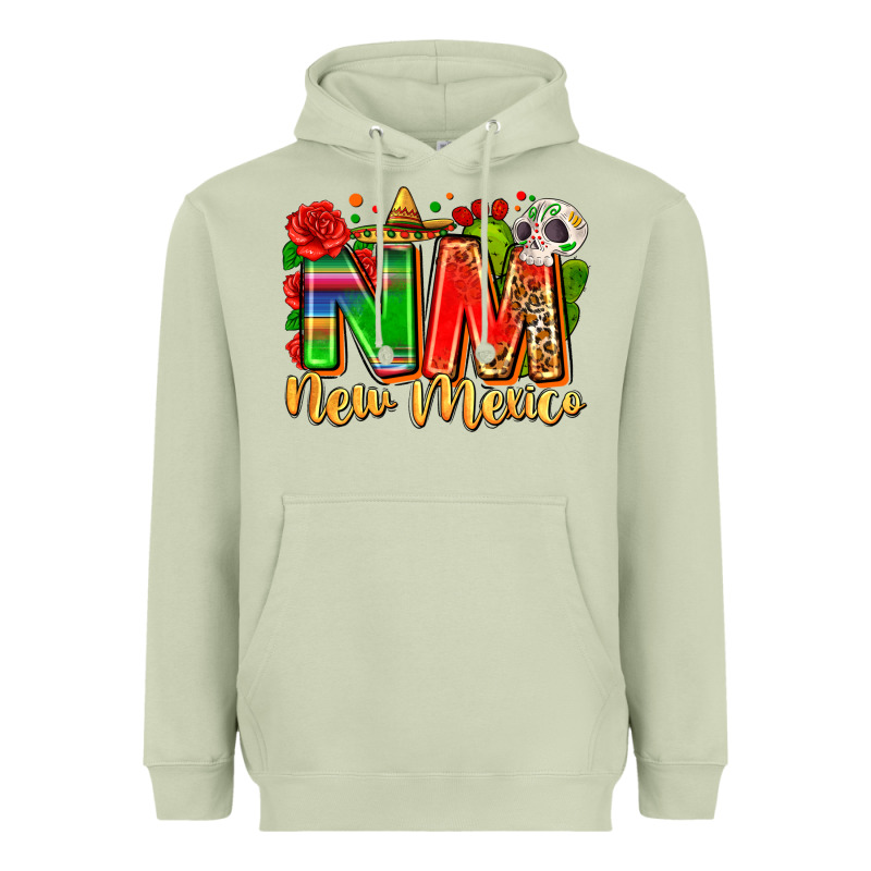 New Mexico Heavyweight Hoodie by Zillion Design Studio | Teevron