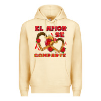 Pina Colada el amor se comparte with churros Premium Hoodie - AdoDesignShop