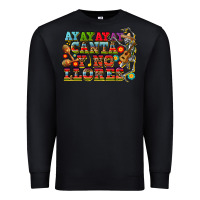Black ay ay ay canta y no llores Premium Sweatshirt - CTS Tumbler Store