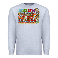 Heather Grey ay ay ay canta y no llores Premium Sweatshirt - CTS Tumbler Store