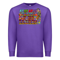 Purple ay ay ay canta y no llores Premium Sweatshirt - CTS Tumbler Store