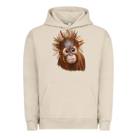 Pigment French Oak baby orangutan Urban Hoodie - LillyAllenDesigns