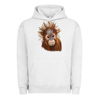 Pigment Lunar Rock baby orangutan Urban Hoodie - LillyAllenDesigns
