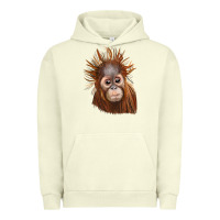 Pigment Pistachio baby orangutan Urban Hoodie - LillyAllenDesigns