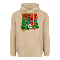 Mushroom new mexico map Heavyweight Hoodie - Zillion Design Studio