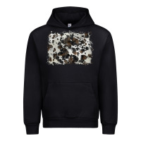 Black cowhide background Urban Hoodie - BarkalooDesign