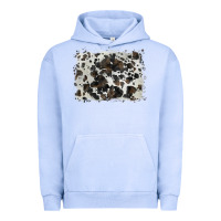 Pigment Grape Ice cowhide background Urban Hoodie - BarkalooDesign