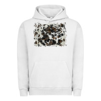 Pigment Lunar Rock cowhide background Urban Hoodie - BarkalooDesign