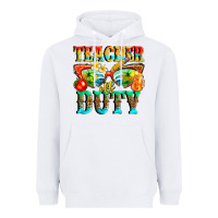 White teacher off duty Heavyweight Hoodie - texasbilliewilder