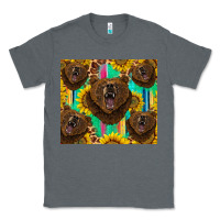 Charcoal Heather bear tumbler Classic Tee - BarkalooDesign