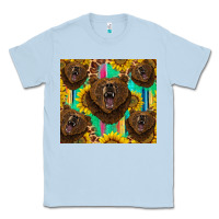Dusty Blue bear tumbler Classic Tee - BarkalooDesign