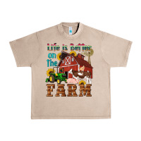 French Oak western life is better on the farm Urban Heavy Tee - Artiststas