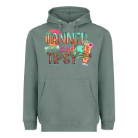 Sage tanned and tipsy Heavyweight Hoodie - texasbilliewilder