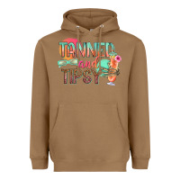 Toasted Coconut tanned and tipsy Heavyweight Hoodie - texasbilliewilder
