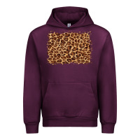 Mauve Wine leopard background Urban Hoodie - BarkalooDesign