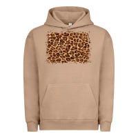 Pigment Burro leopard background Urban Hoodie - BarkalooDesign