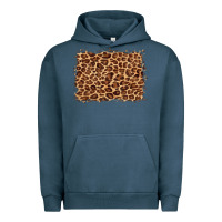 Pigment Midnight Navy leopard background Urban Hoodie - BarkalooDesign