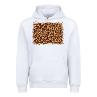 White leopard background Urban Hoodie - BarkalooDesign