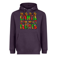 Plum ay ay ay ay canta y no llores Heavyweight Hoodie - Zillion Design Studio