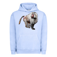 Pigment Grape Ice baboon Urban Hoodie - LillyAllenDesigns