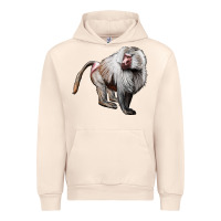 Sandshell baboon Urban Hoodie - LillyAllenDesigns