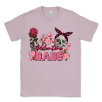 Lilac Valentine Babe Valentine's Day Skull Classic Tee - FaDigitalArtStudio