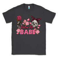 Smoke Valentine Babe Valentine's Day Skull Classic Tee - FaDigitalArtStudio