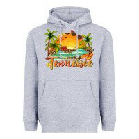 Heather Grey tennessee summer billie wilder Heavyweight Hoodie - texasbilliewilder
