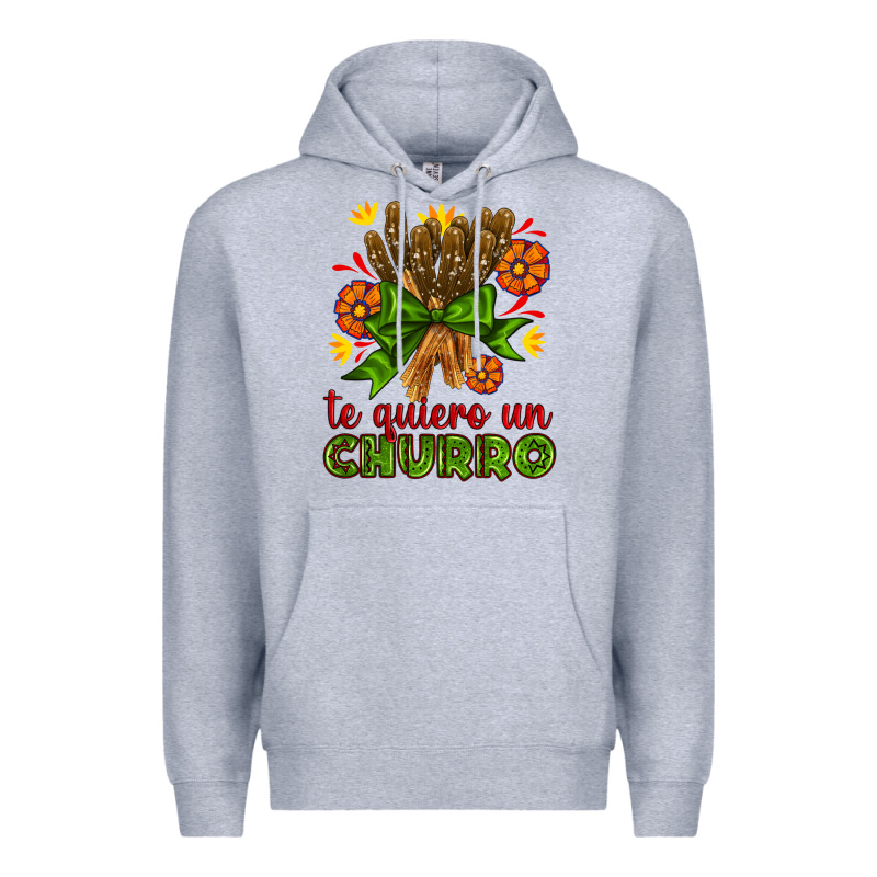 Te Gueiro Un Churro Premium Hoodie by AdoDesignShop | Teevron