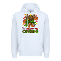 White Te Gueiro un churro Premium Hoodie - AdoDesignShop
