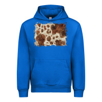 Cobalt cowhide background Urban Hoodie - BarkalooDesign
