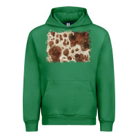 Emerald cowhide background Urban Hoodie - BarkalooDesign