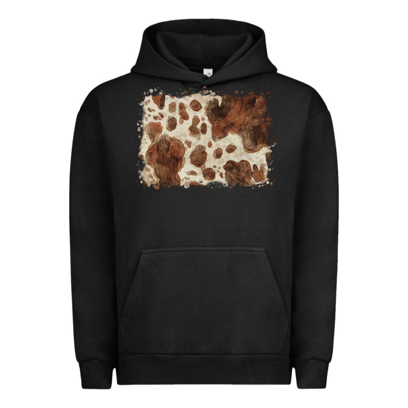 Cowhide Background Urban Hoodie by BarkalooDesign | Teevron