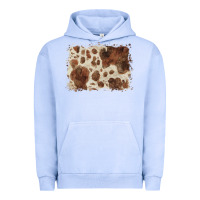 Pigment Grape Ice cowhide background Urban Hoodie - BarkalooDesign