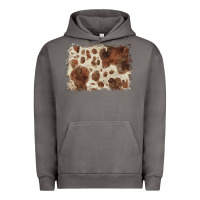 Pigment Tornado cowhide background Urban Hoodie - BarkalooDesign
