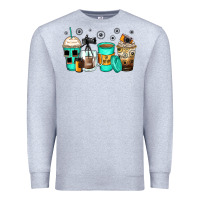 Heather Grey photography coffee cups Premium Sweatshirt - Zillion Design Studio