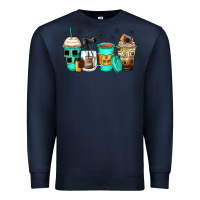 Navy photography coffee cups Premium Sweatshirt - Zillion Design Studio