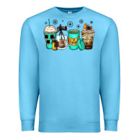 Ocean Blue photography coffee cups Premium Sweatshirt - Zillion Design Studio