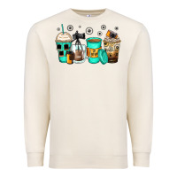 Sandshell photography coffee cups Premium Sweatshirt - Zillion Design Studio