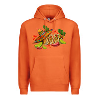 Carrot mexican elote corn sombrero lime and  cactus Premium Hoodie - AdoDesignShop