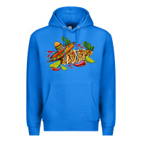 True Royal mexican elote corn sombrero lime and  cactus Premium Hoodie - AdoDesignShop