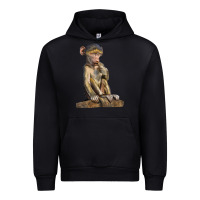 Foreset Green Baby Baboon Illustrations Urban Hoodie - LillyAllenDesigns