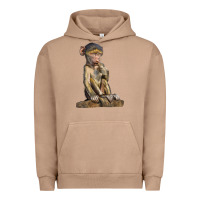 Pigment Burro Baby Baboon Illustrations Urban Hoodie - LillyAllenDesigns